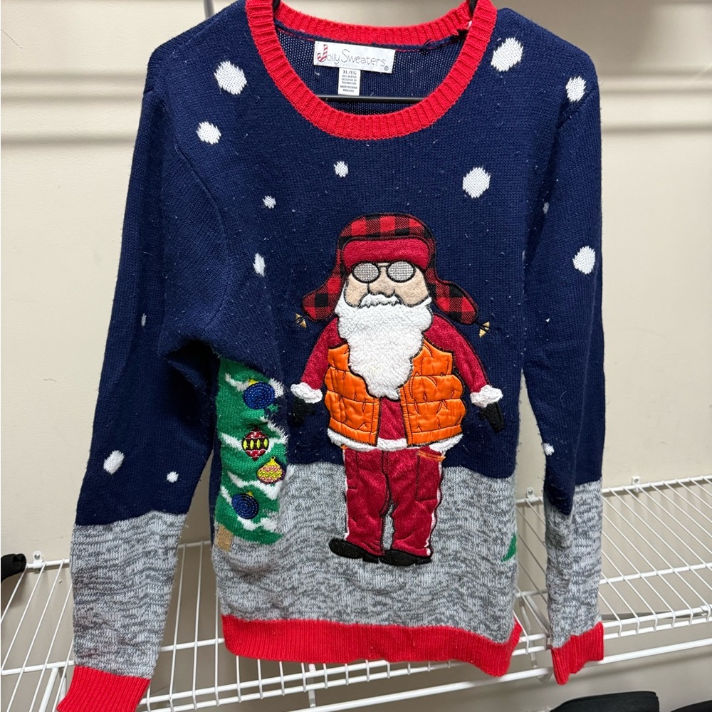 Festive Santa Sweater